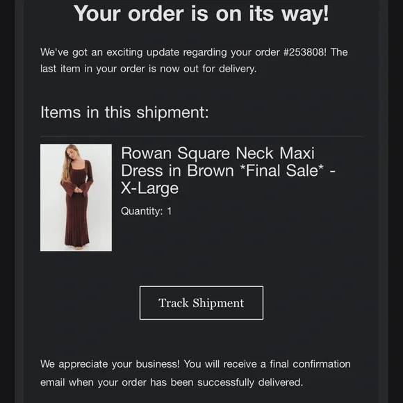 Worth collective Rowan Brown Maternity Dress - Picture 3 of 4